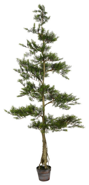 Vickerman Potted Cedar Tree, 6'