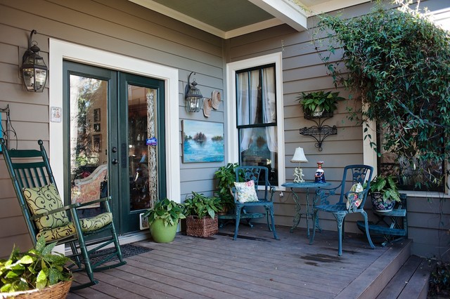 Private Deck eclectic-terrace