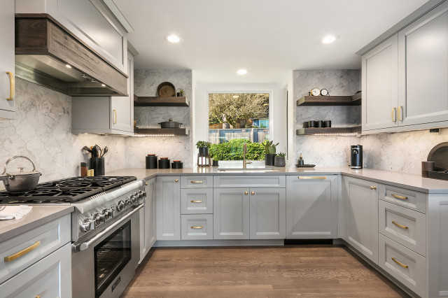 Pros And Cons Of 3 Popular Kitchen Layouts, Galley Kitchen With Island In Middle