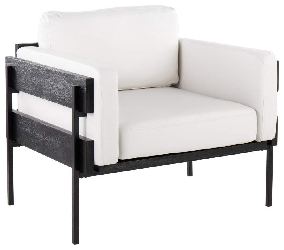 Kari Accent Chair Industrial Armchairs And Accent Chairs by