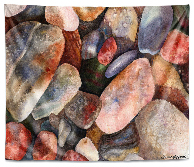 River Rocks Wall Tapestry 60 X51