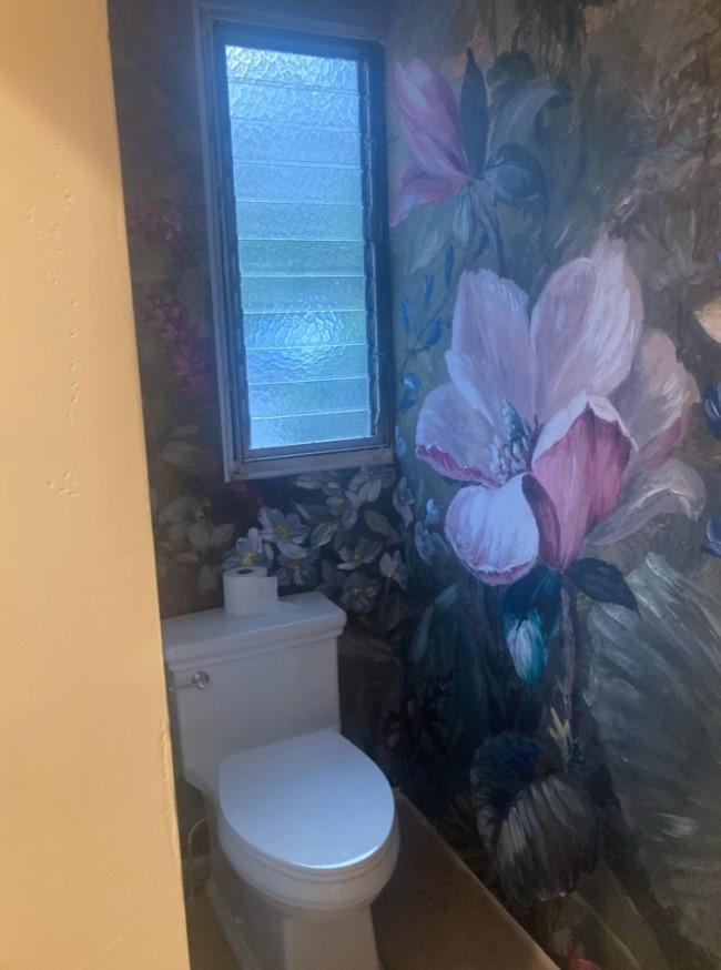 Powder Room Wallpaper