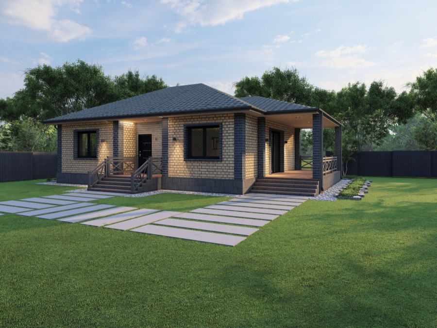 Дизайн фасада дома