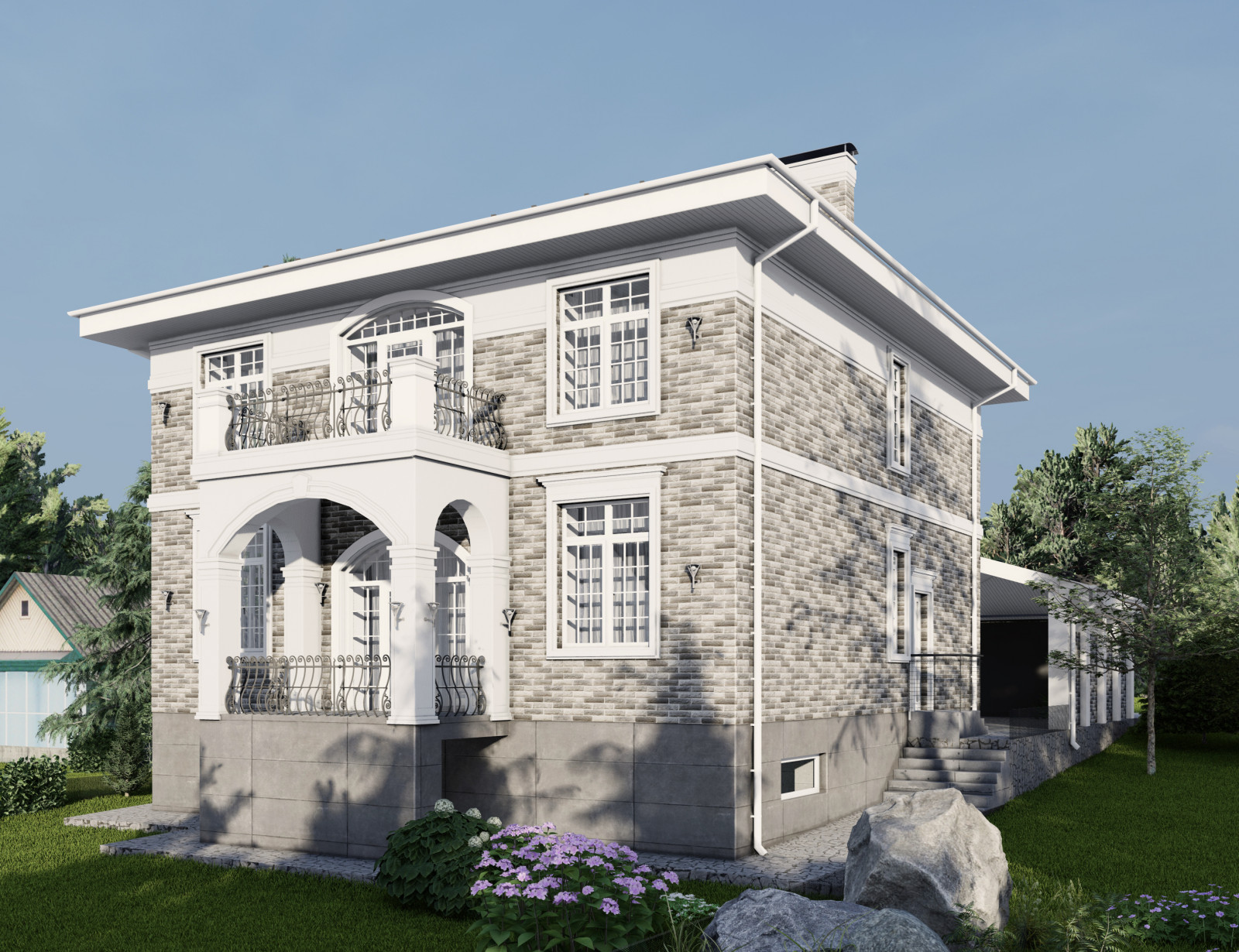 Дом в классическом стиле