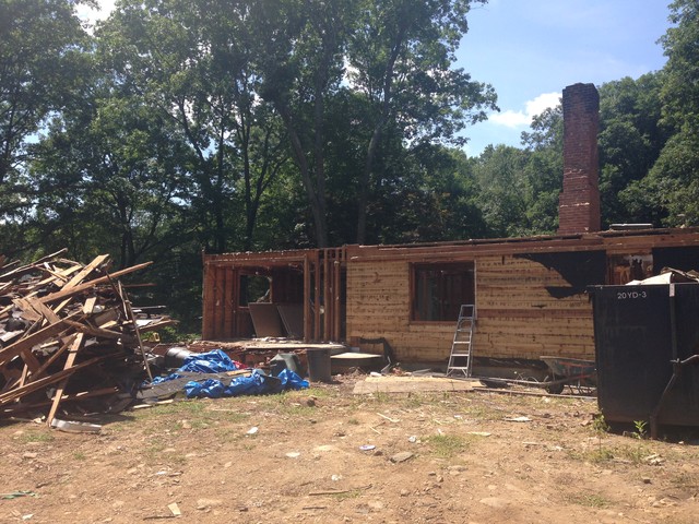 [Before - Exterior] 168 Cascade Rd. Stamford, CT modern-haeuser