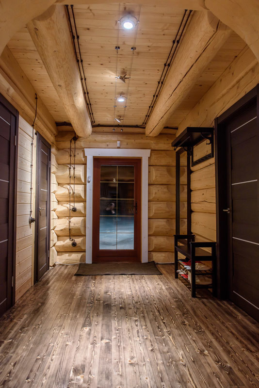 Дом из круглого бревна