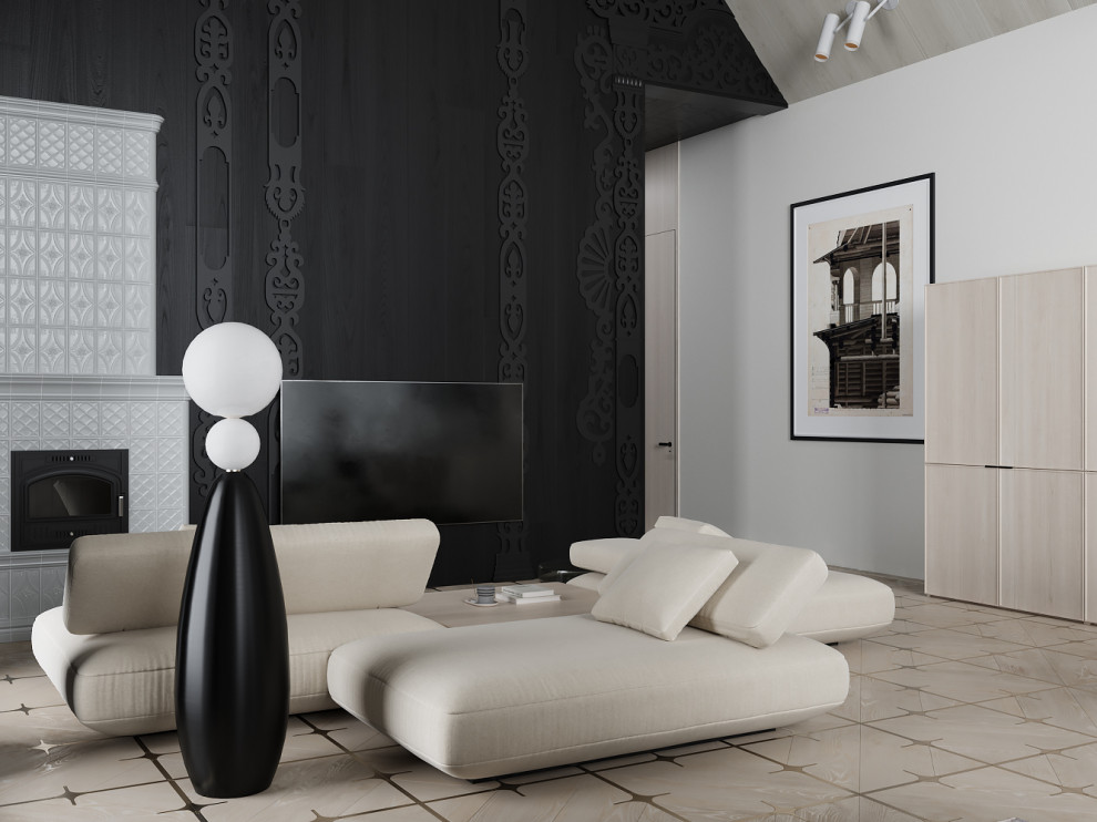 Загородный дом в Новом Русском стиле