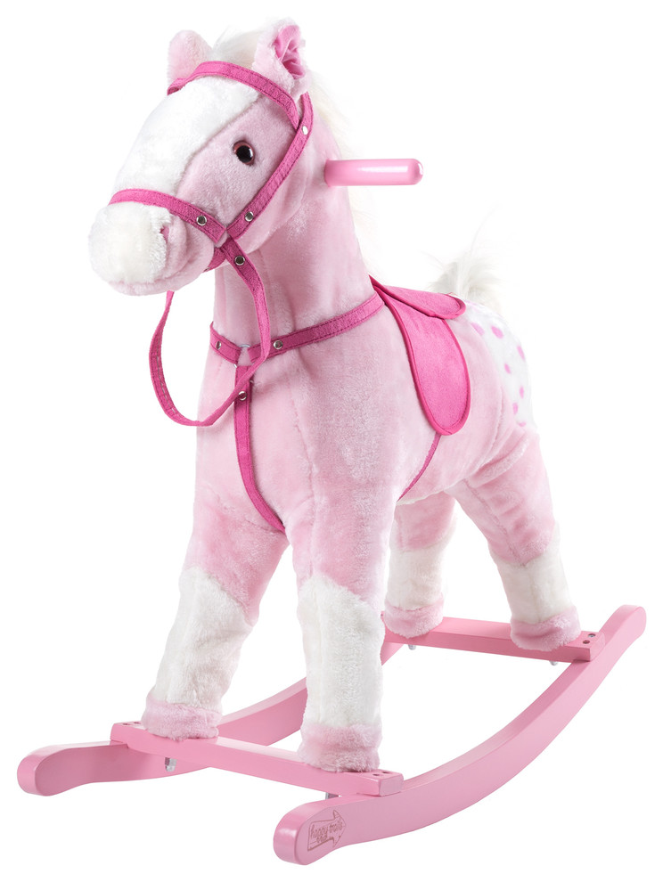 pink horse teddy