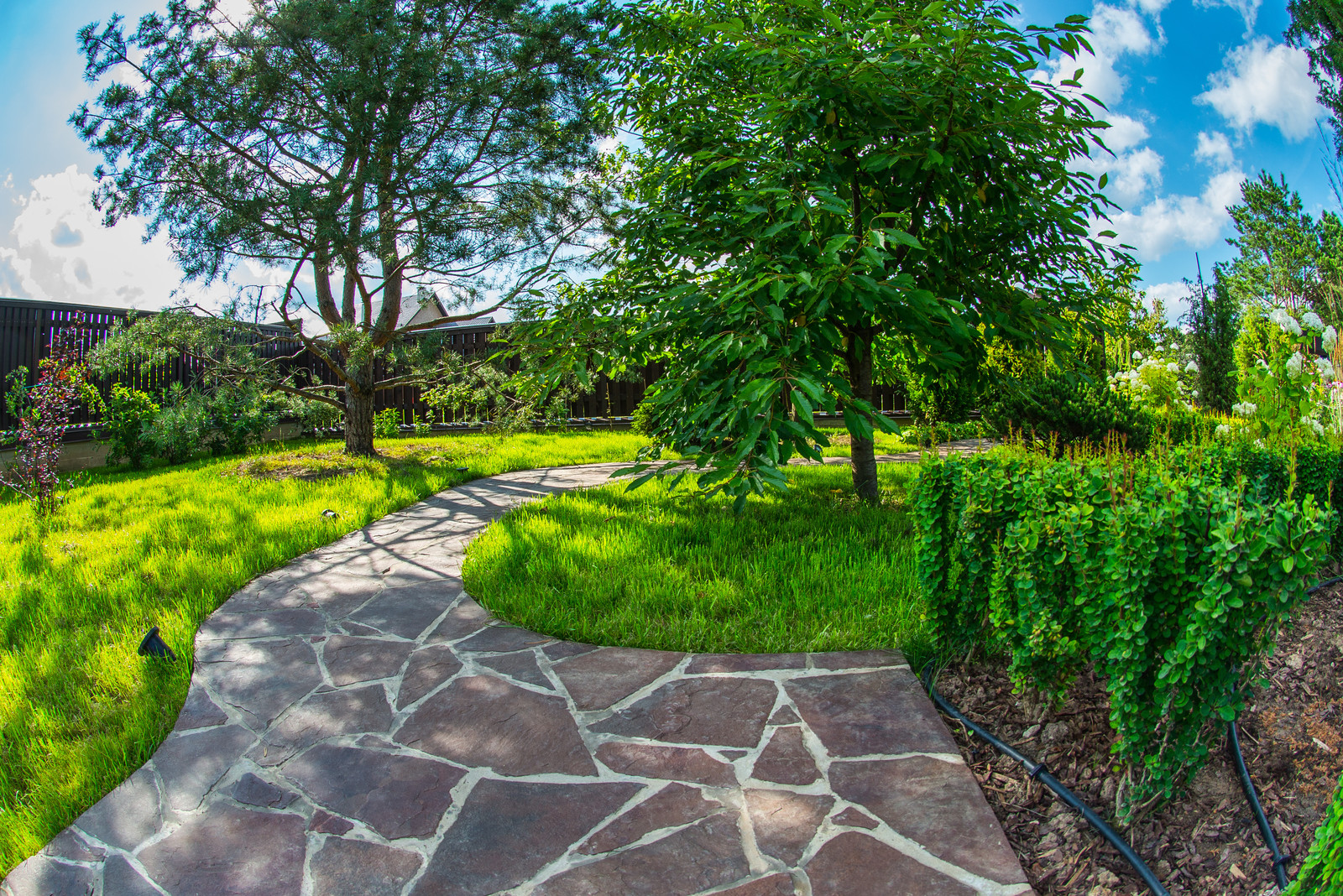 Сад в Марокканском стиле