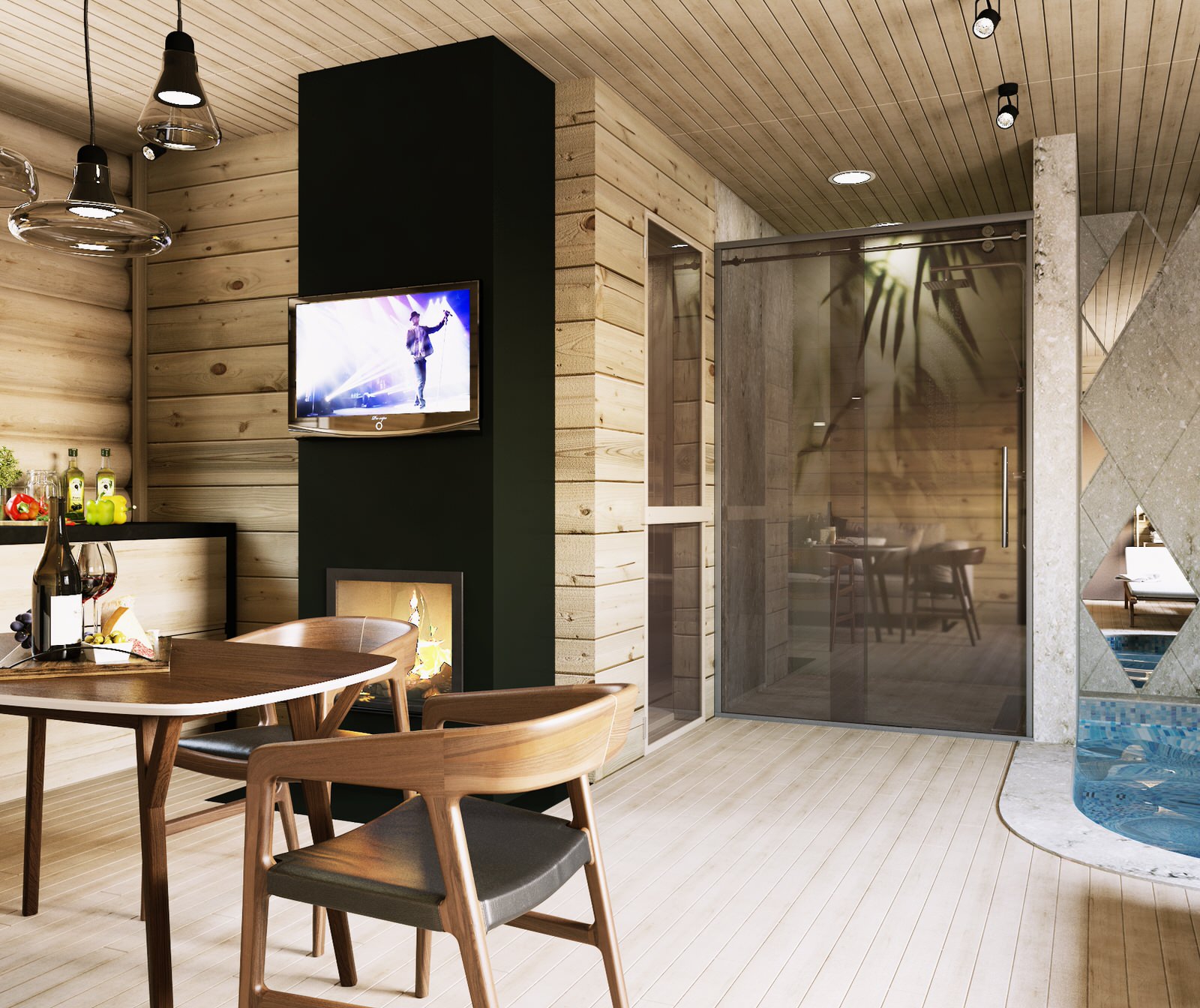 Баня с бассейном. г.Черемхово