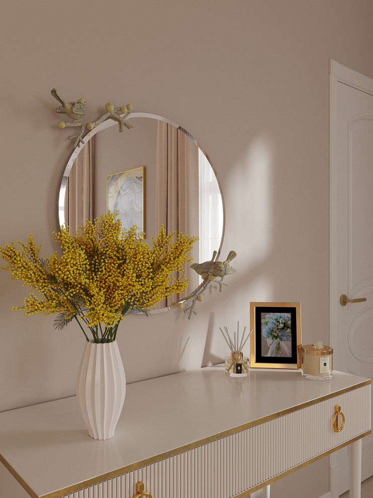 Спальня неоклассика с элементами арт-деко