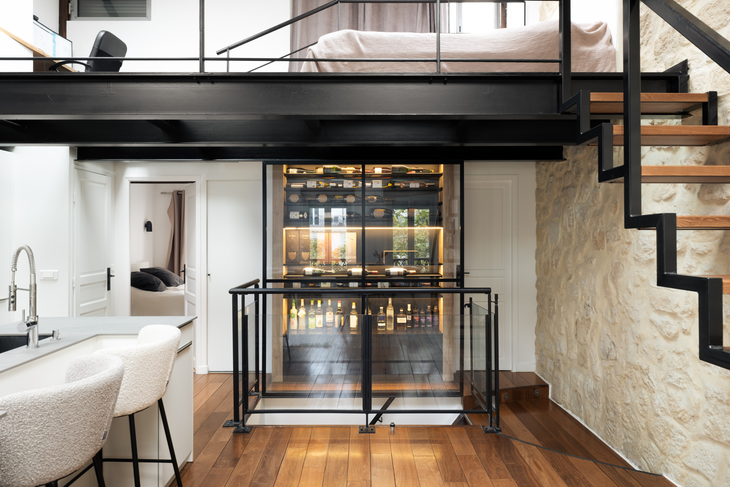 Ternes - Rénovation d'un loft en plein coeur de Paris