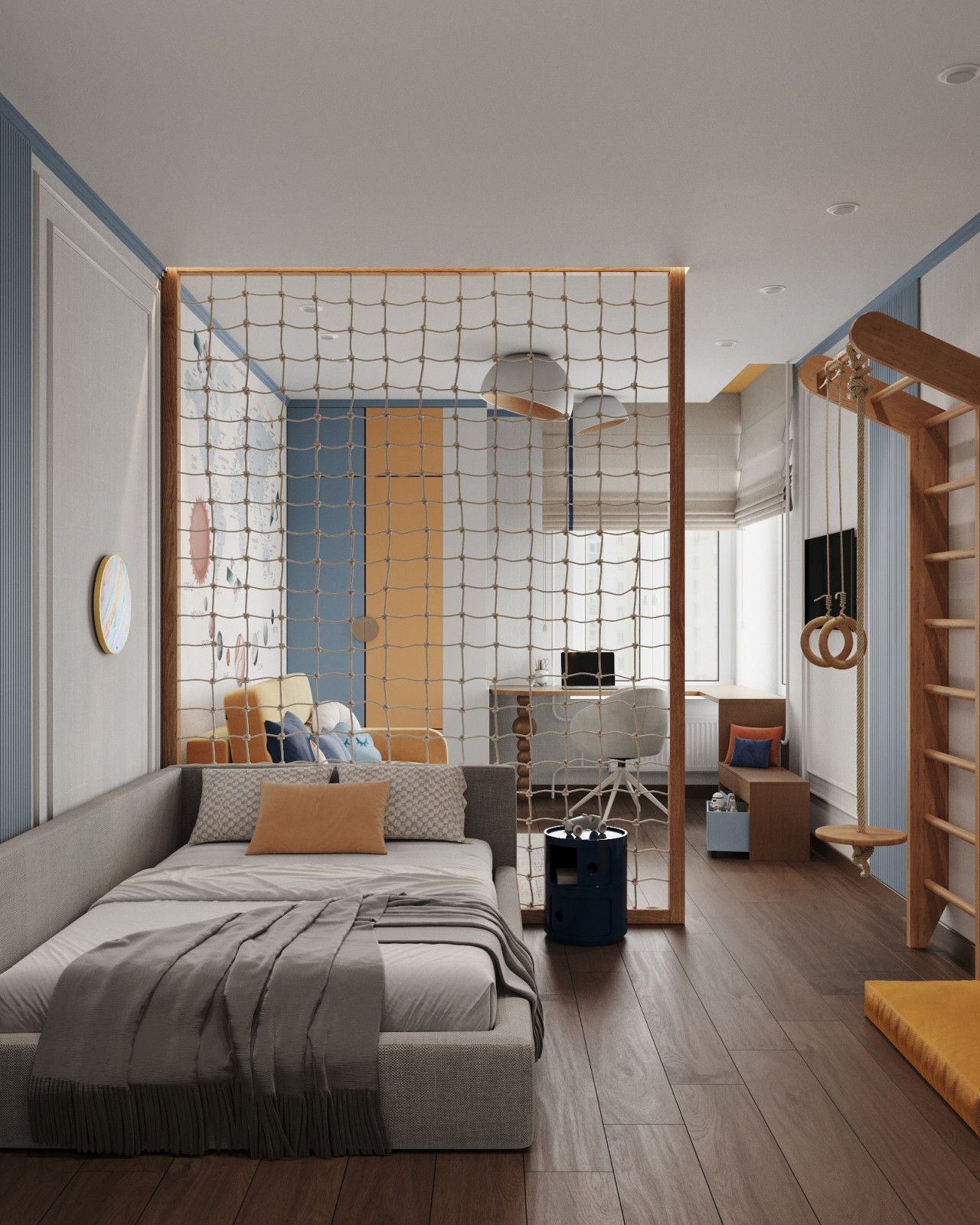 Проект детской комнаты для мальчишки