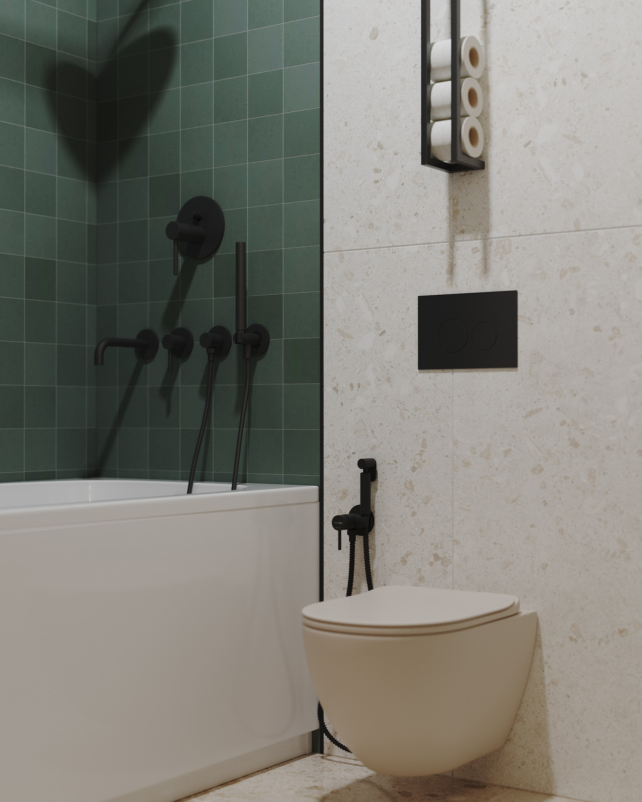 Квартира для семьи с двумя детьми в ЖК Monodom Lake г. Москва.