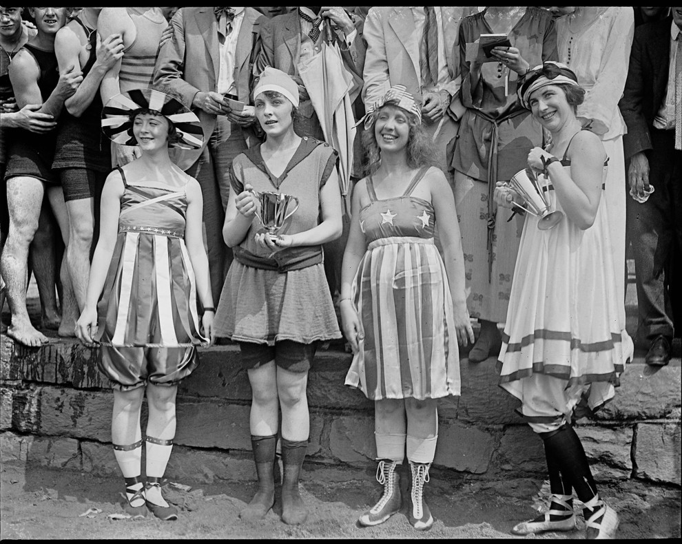 Bathing Beach Parade, 1919 Print, 8