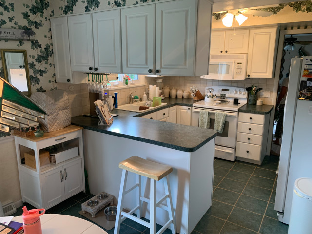 A Brighter, More Open Kitchen Refresh! transitional