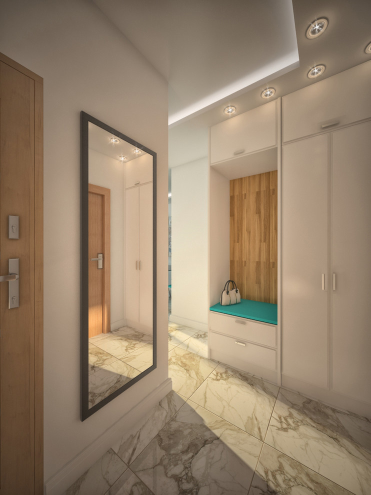 Гостиная, совмещенная с кухней