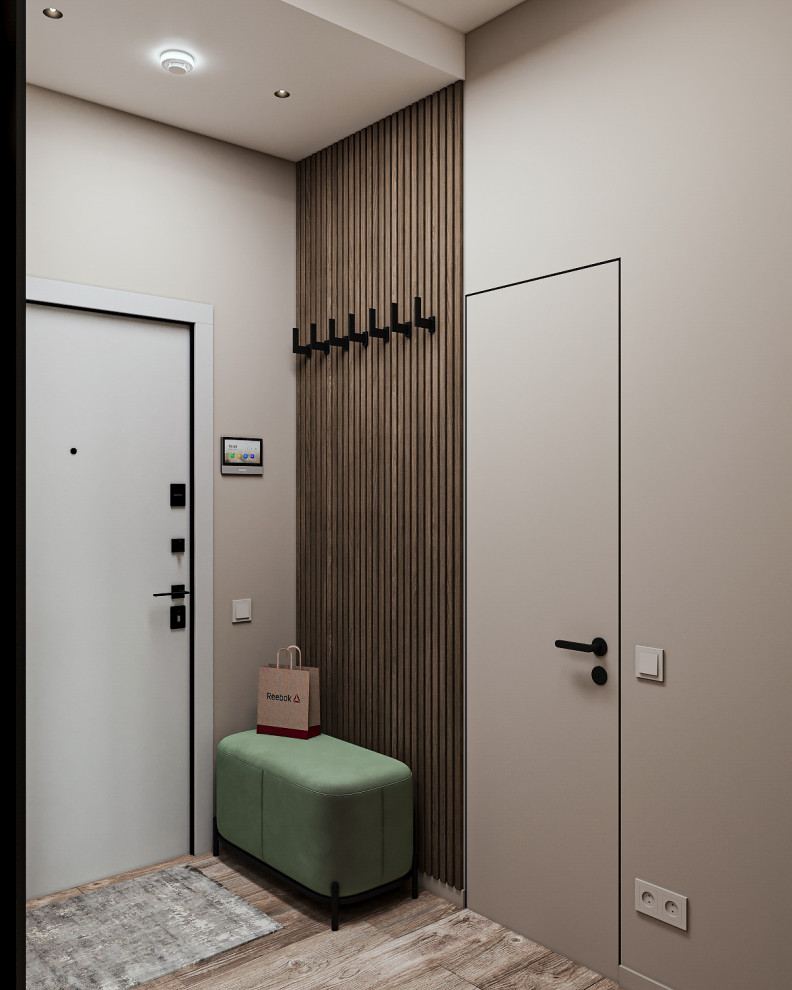 ЖК Nagatino i-Land. Прихожая 4м2