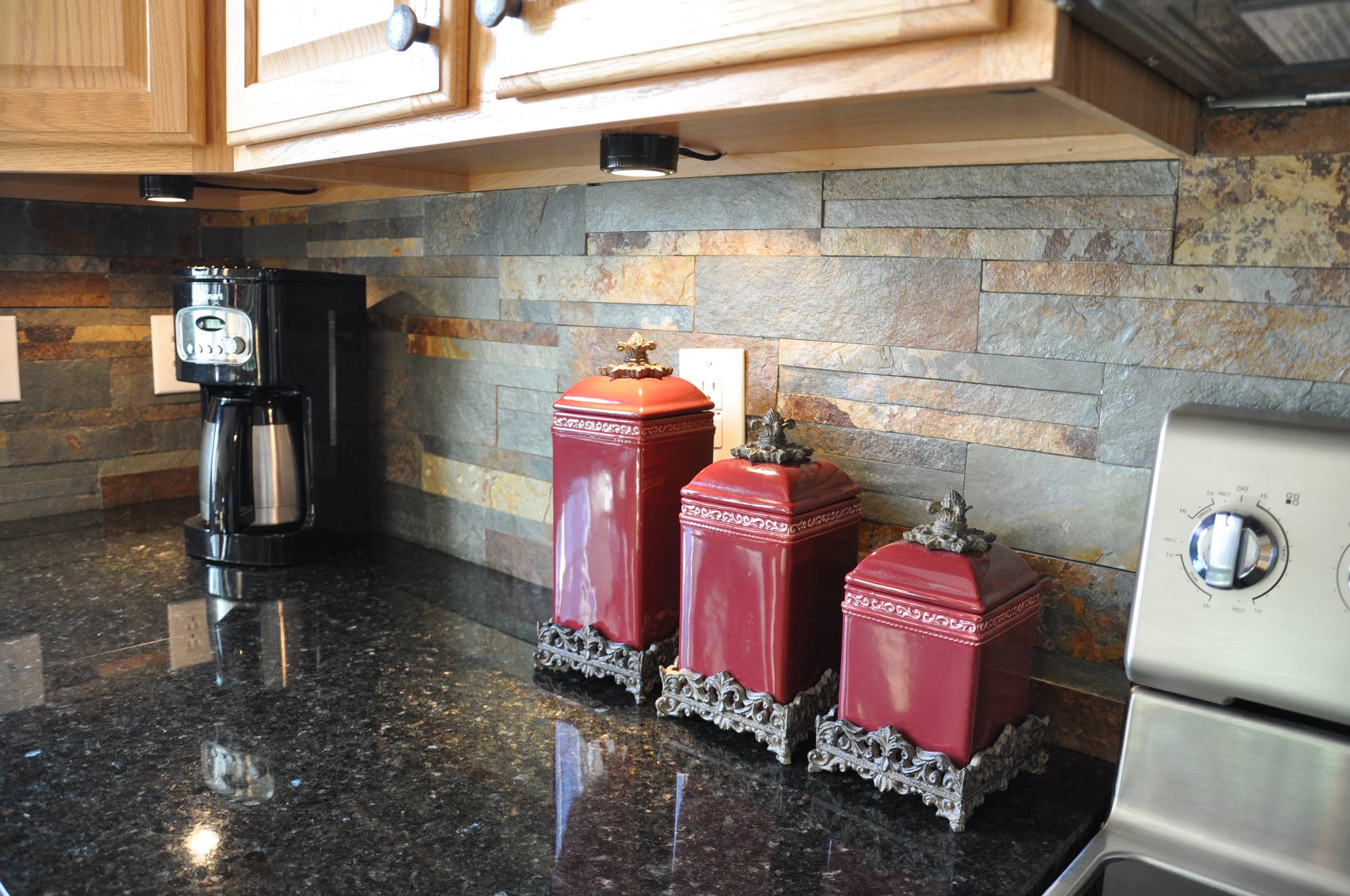 Slate Tile Backsplash Houzz