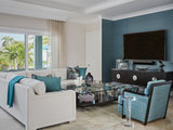 Beach Style Family Room by Annie Santulli Designs