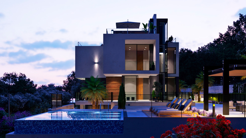 Минималистичные коттеджи