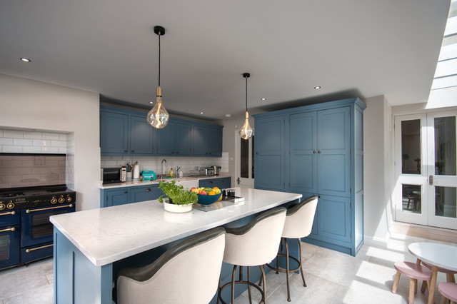 Family Home transitional-kitchen