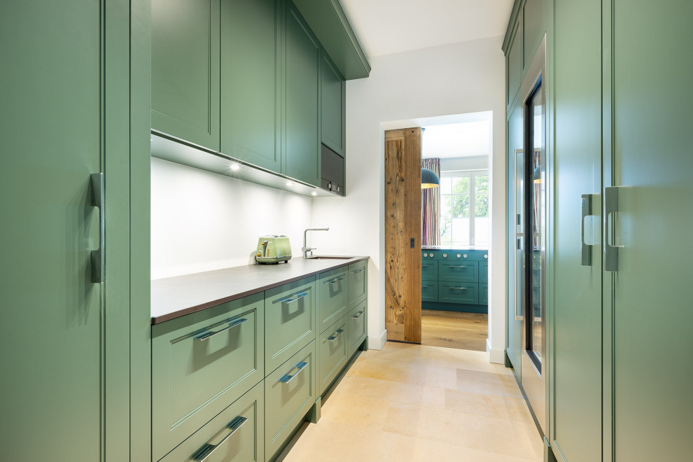 Moderne Shaker Küche Farmhouse Kitchen Munich by BEER GmbH Küchen Houzz