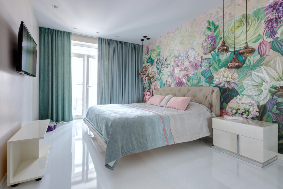 Квартира с яркими акцентами