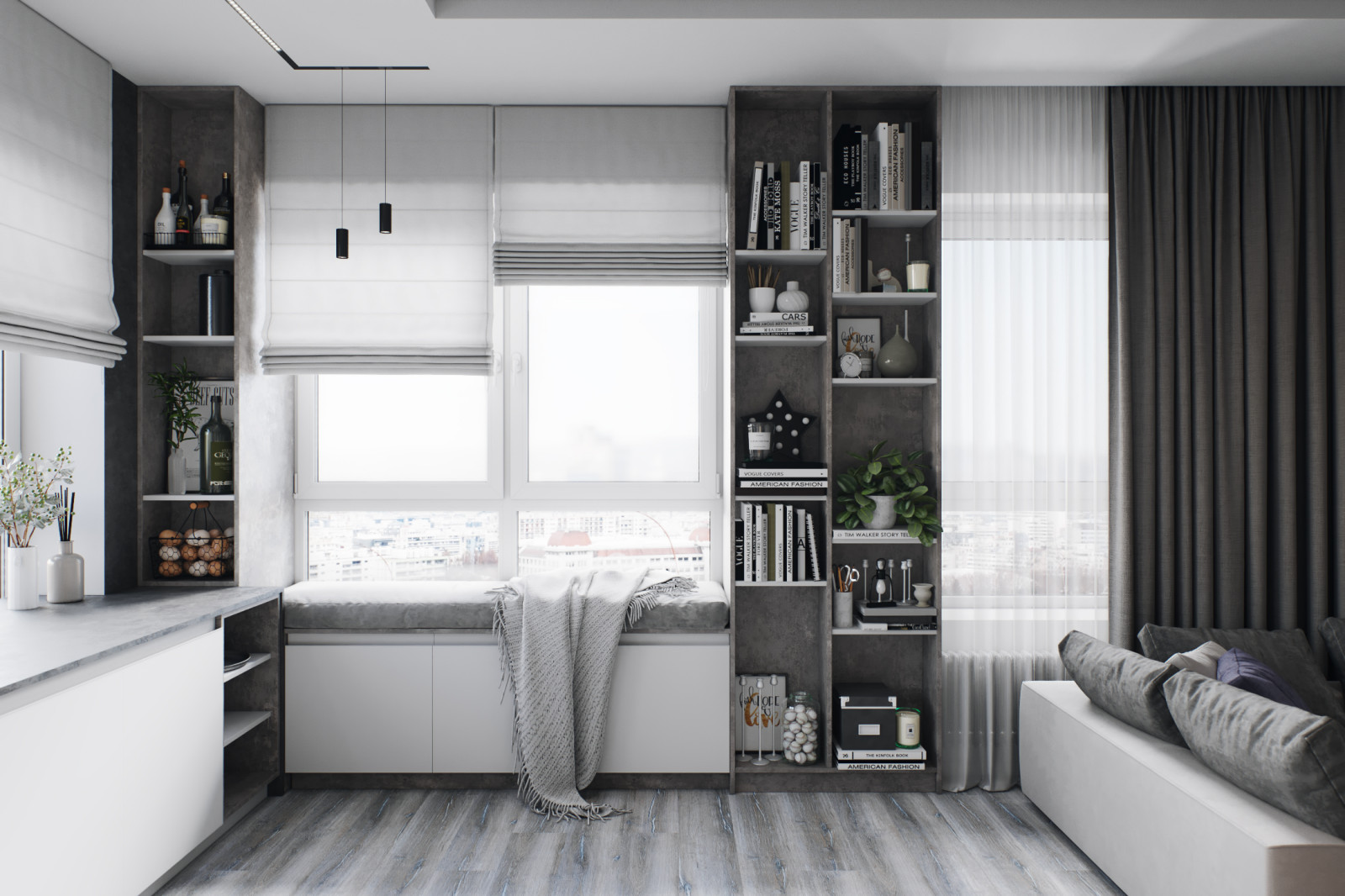 Кухня - гостиная