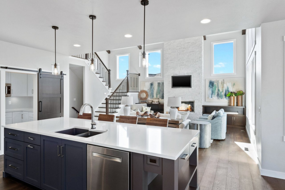 Kitchen - transitional kitchen idea