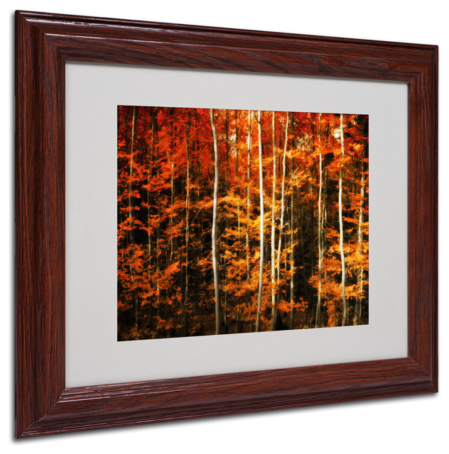 'Still Painting' Matted Framed Canvas Art by Philippe SainteLaudy