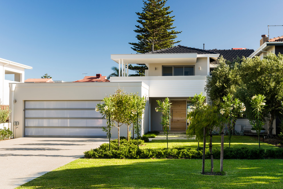 Inspiration for a contemporary exterior in Perth.