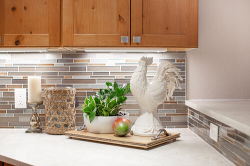 Transitional home design photo in Seattle