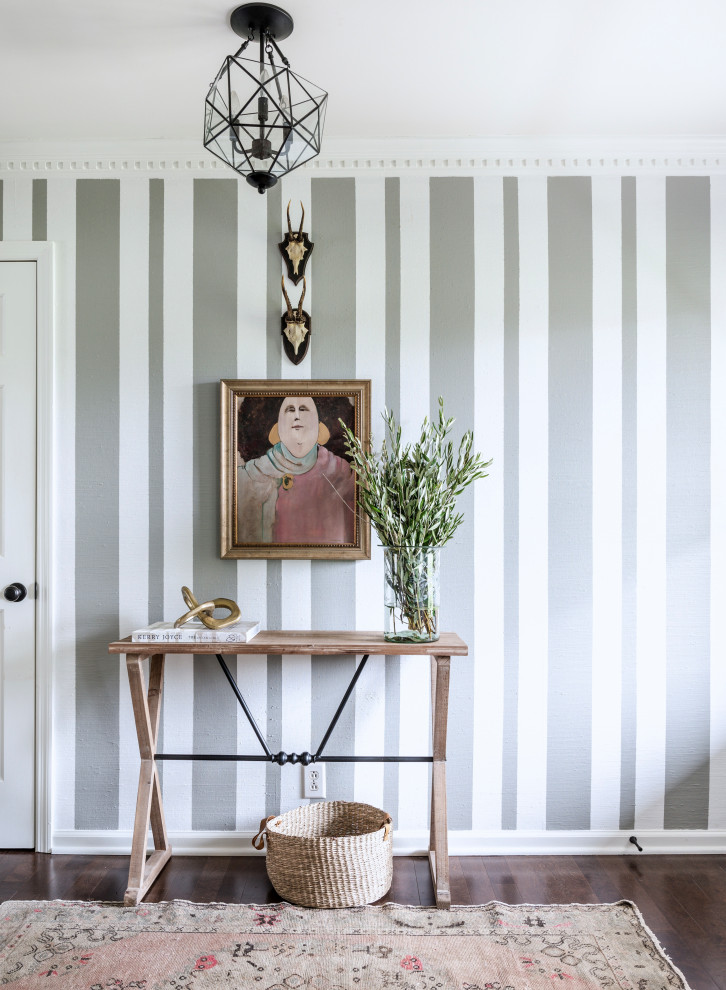 Design ideas for an eclectic entryway in Nashville.