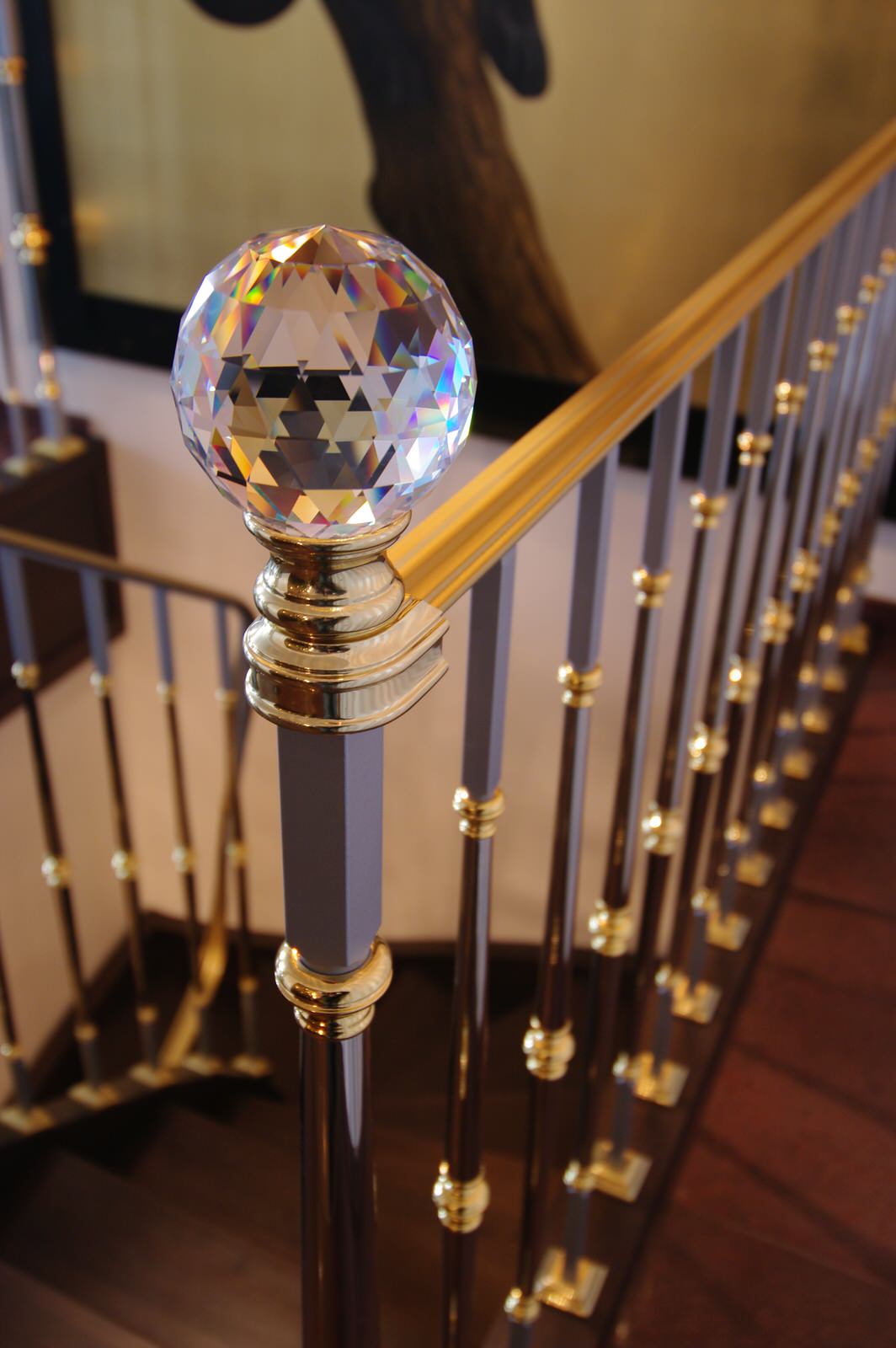 Элитные ограждения с кристаллами swarovski Grande forge (Франция), серия "Париж"