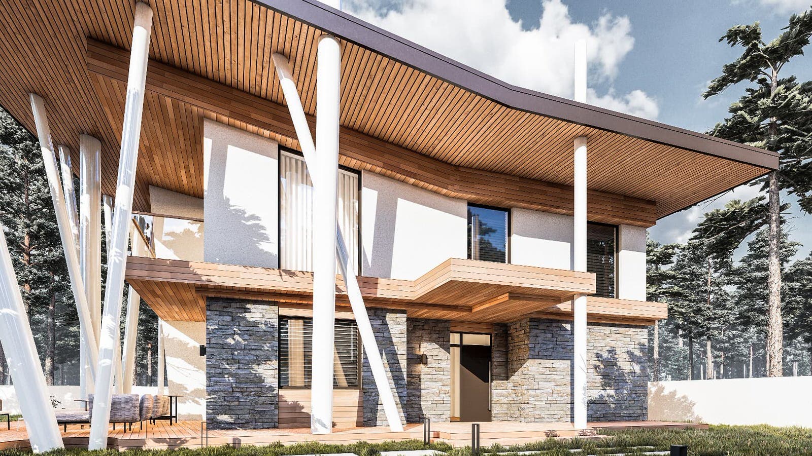 Частный дом | Заповедник | Екатеринбург | 3