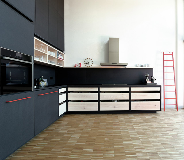 Ästhetische Materialkombi – eine Berliner Küche traut sich was