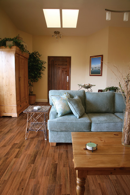 Fireside Oak Laminate Traditional Living Room Atlanta By