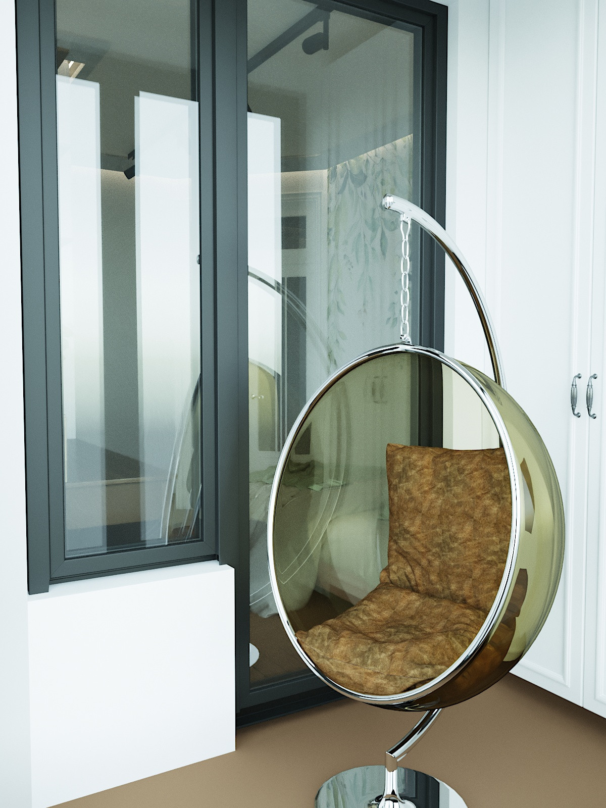 3D Визуализация - балкон