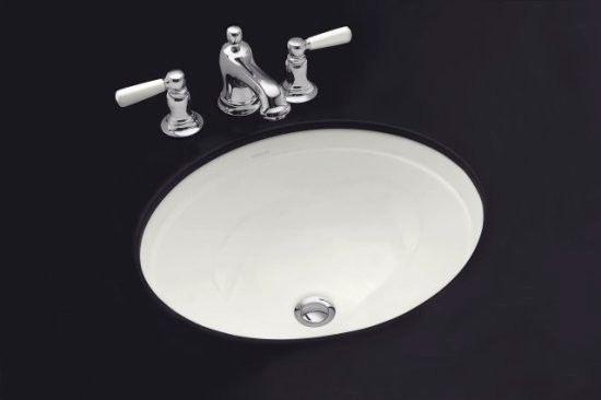 KOHLER K-2319-0 Bancroft Undermount Bathroom Sink