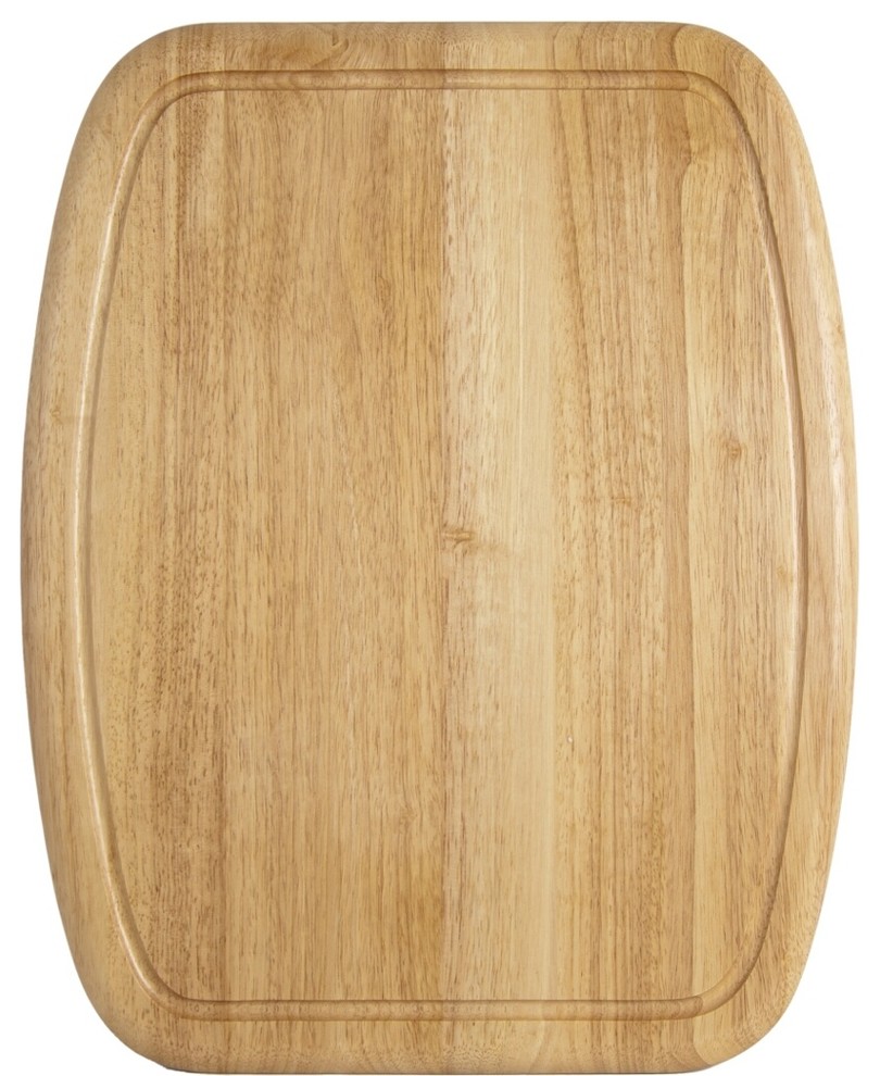 Architec Luxe Grip Natural Hardwood Cutting Board, 16 x 20 Inch