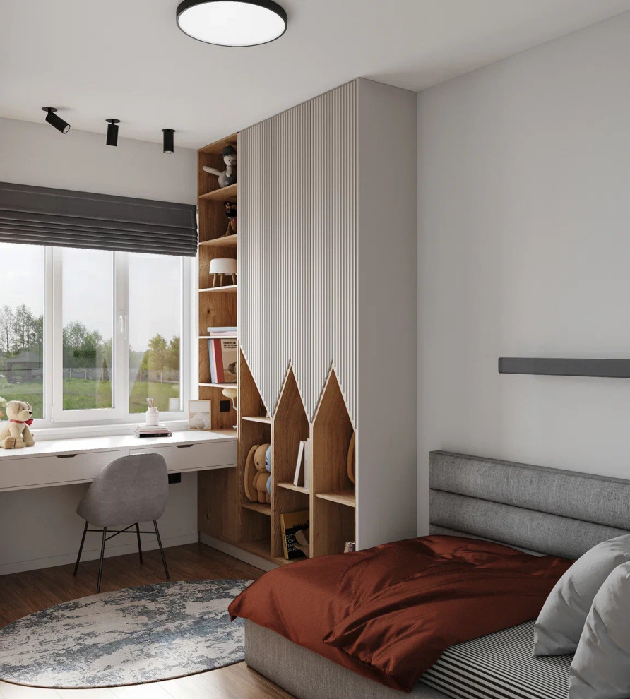 КП Дубки-парк, 100кв «Современный стиль, с элементами лофта»