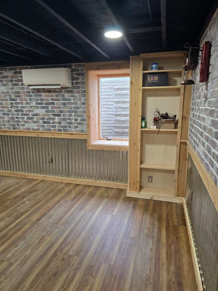 Man Cave Basement Remodel