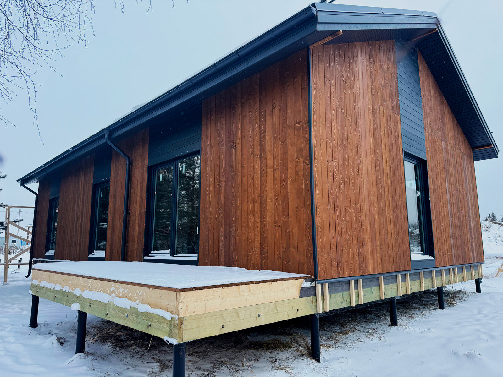 Строительство дома в Монделево