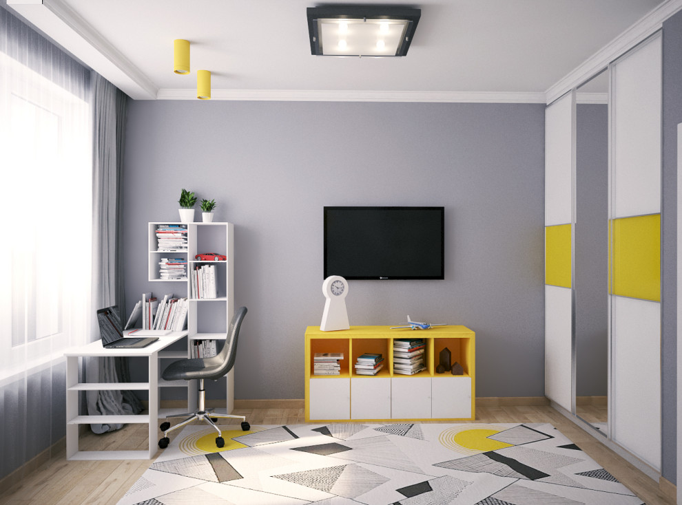 Интерьер квартиры 87 м2 в ЖК Домашний