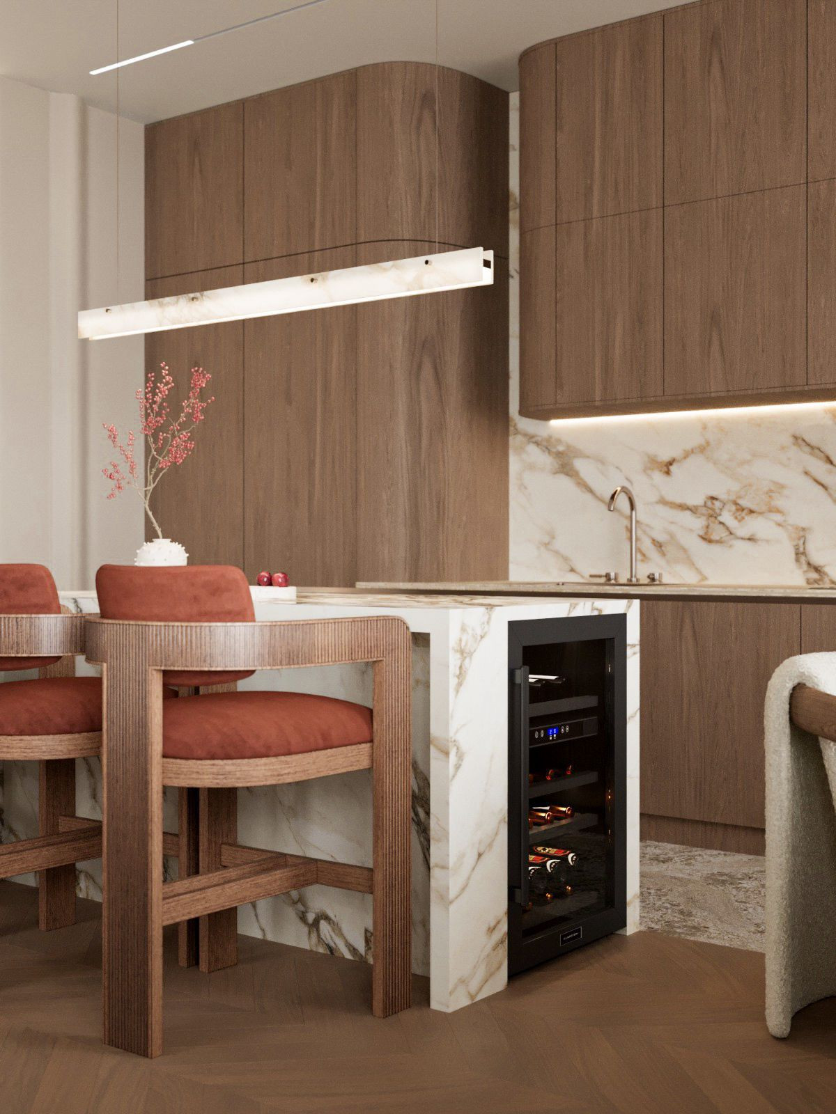 Скандинавская нежность для семьи с младенцем