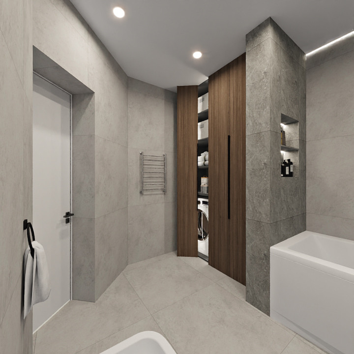 Санузел в современном стиле