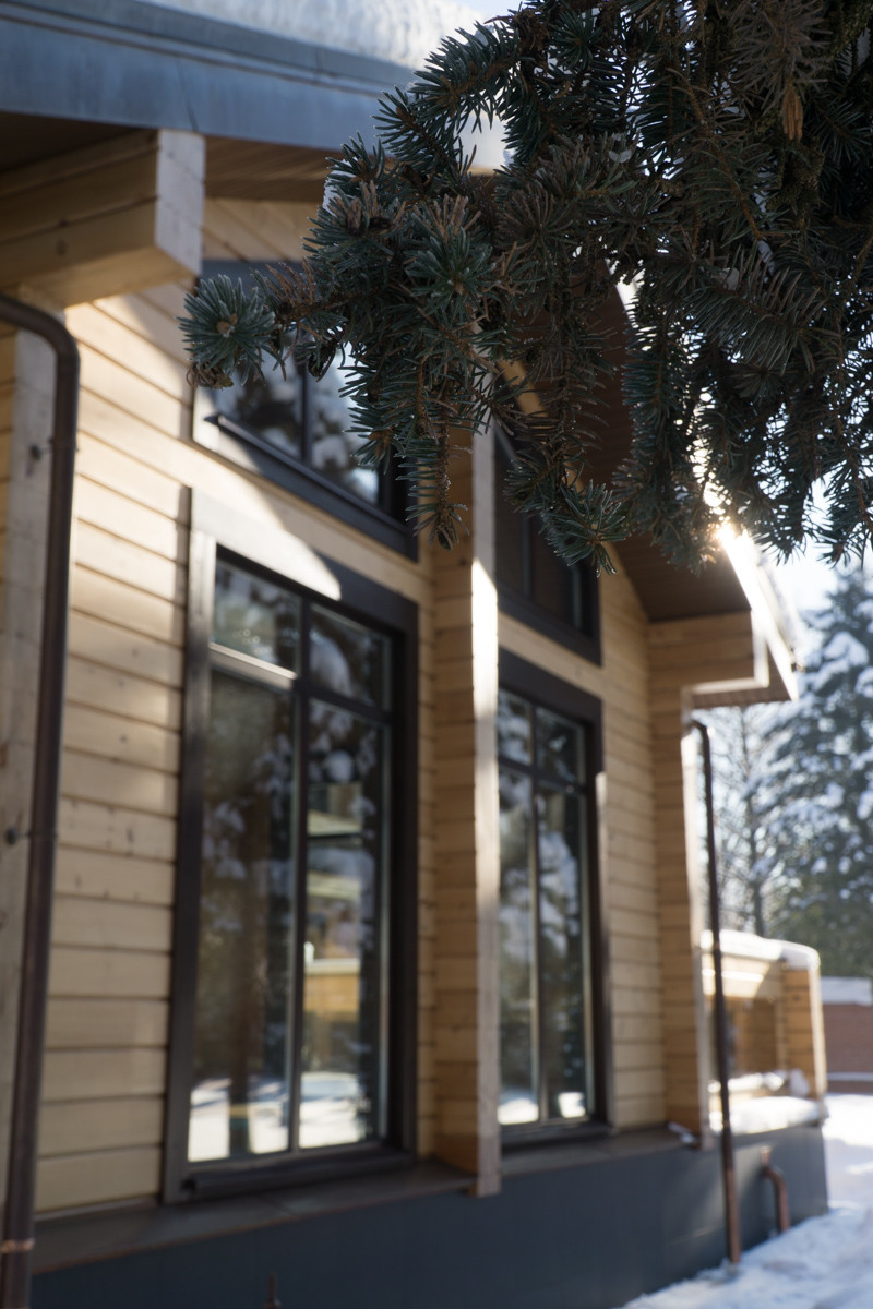 Дом из кедра