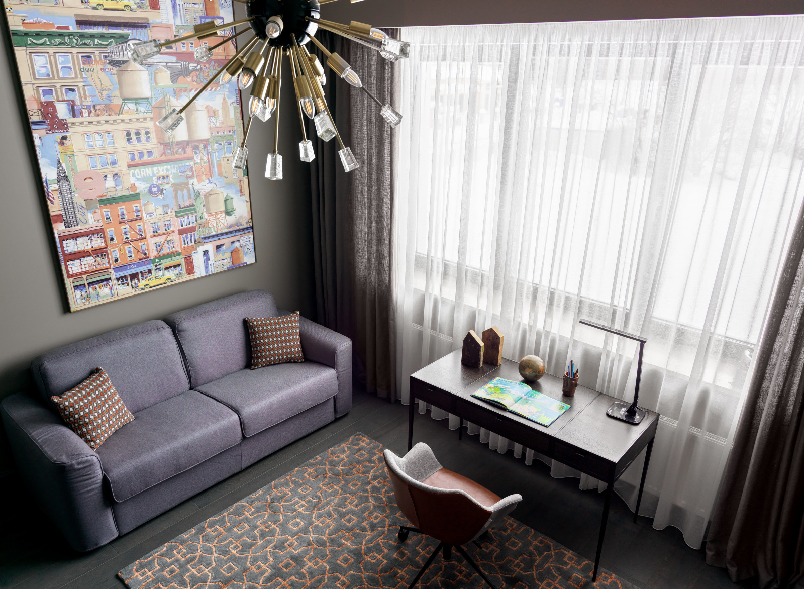 Дом для большой семьи, Графские пруды