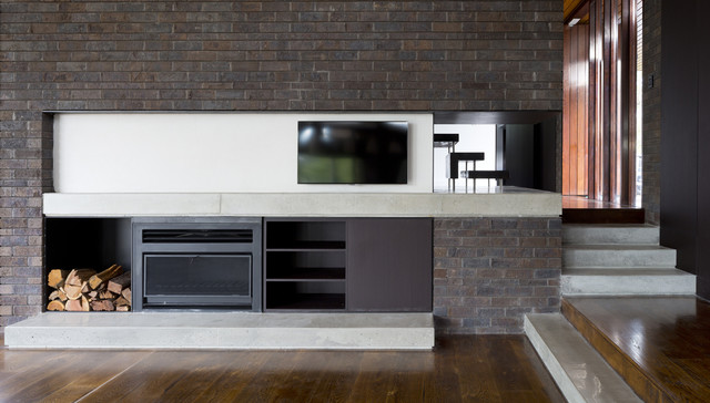 Pullenvale House Living Room modern-wohnbereich